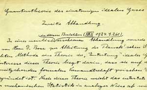 Einstein Manuscripts