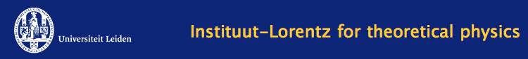 Instituut-Lorentz for theoretical physics at Leiden University