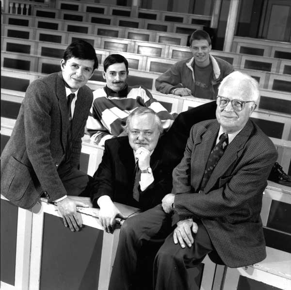 vijf Beenakkers in de fysica